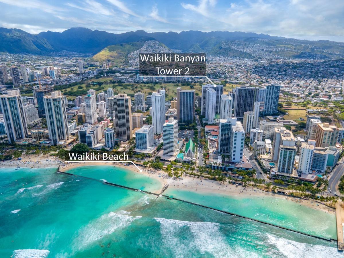 Waikiki Banyan 1Br With Great Ocean Views, Steps To Beach & Parking! Honolulu Luaran gambar