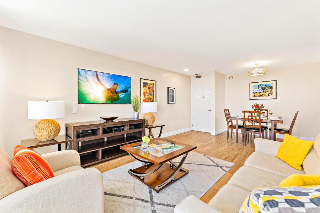 Waikiki Banyan 1Br With Great Ocean Views, Steps To Beach & Parking! Honolulu Luaran gambar