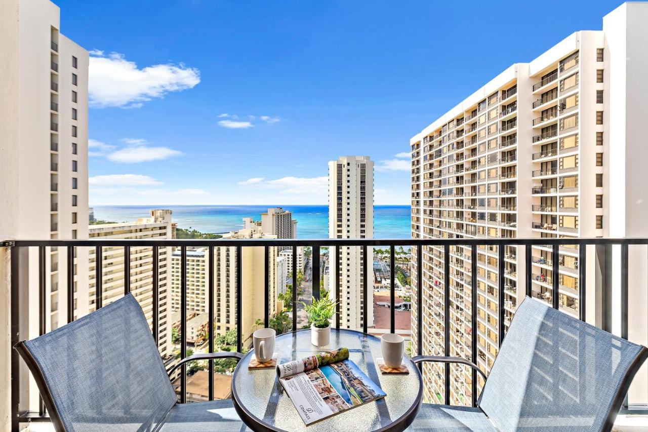 Waikiki Banyan 1Br With Great Ocean Views, Steps To Beach & Parking! Honolulu Luaran gambar
